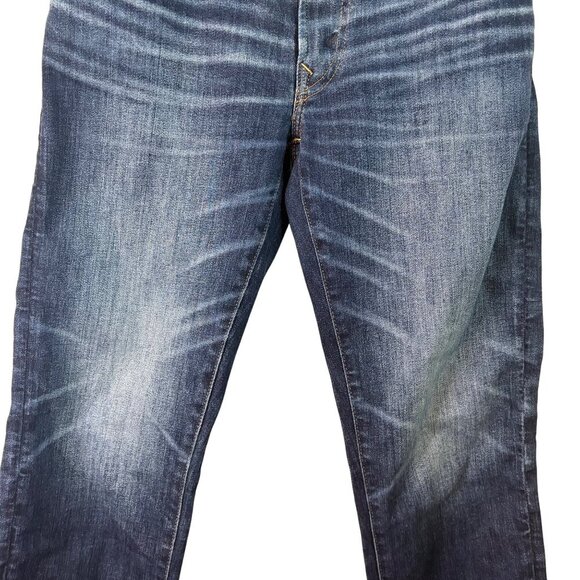 American Eagle Men's Dark Wash Slim Stretch Airflex + Temp Tech Jeans Size 29x30 - Picture 2 of 13